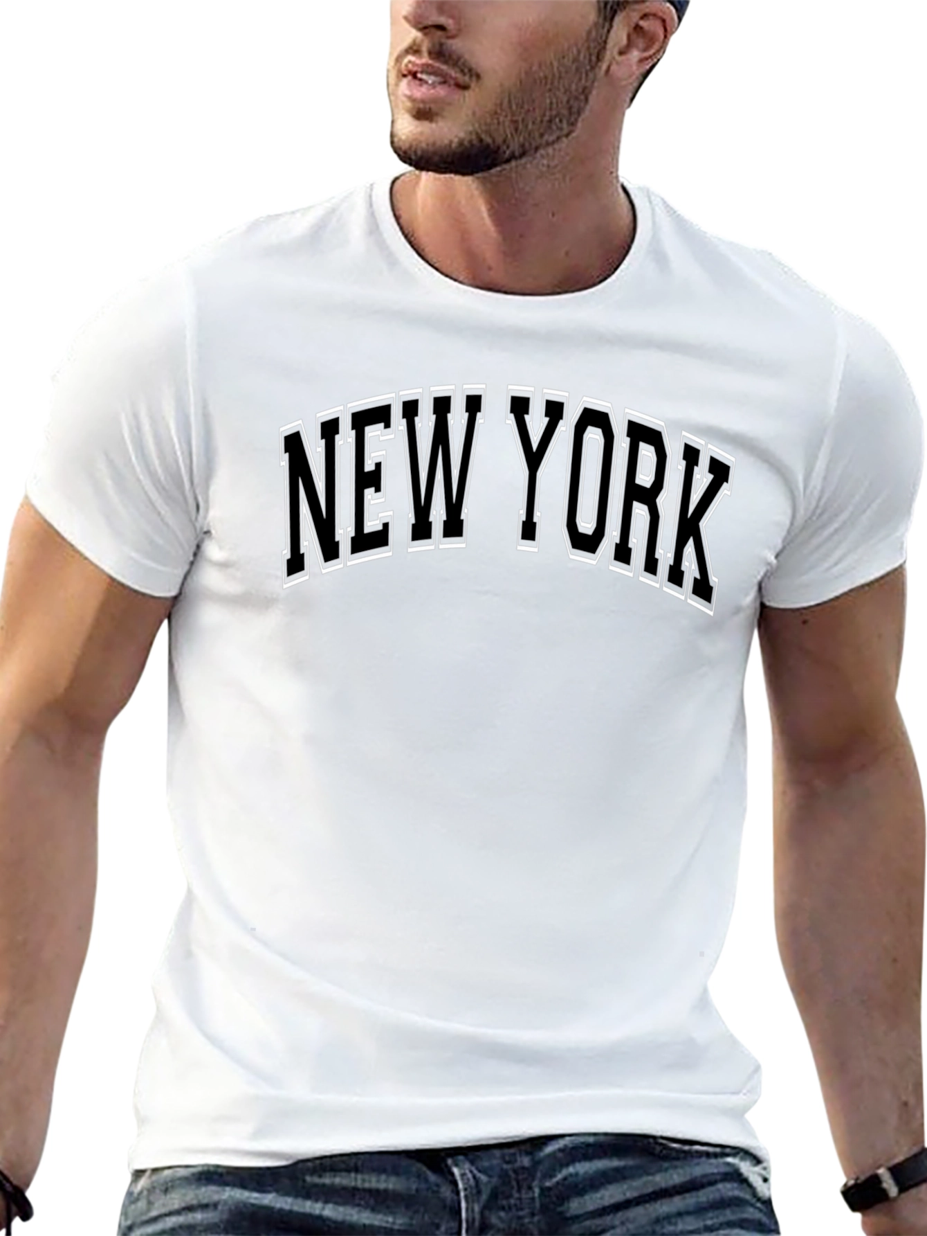 New York Graphic Black T-Shirt