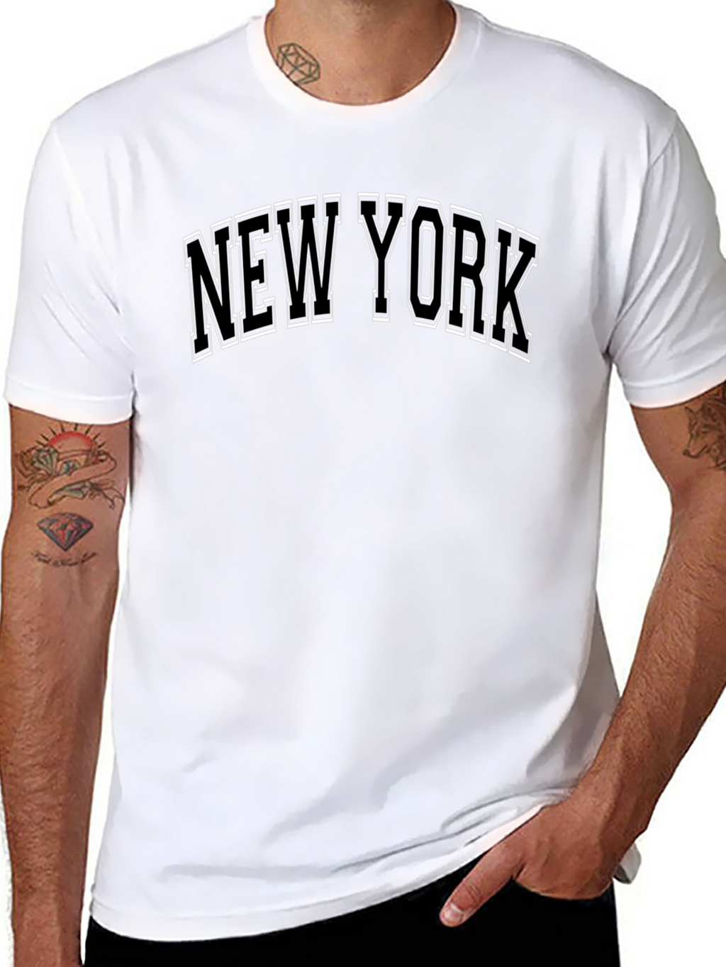 New York Graphic Black T-Shirt