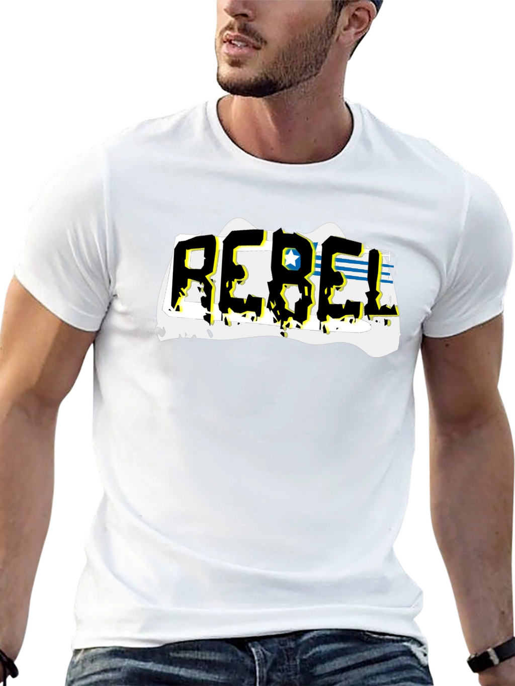 Rebel Graphic Print T-Shirt