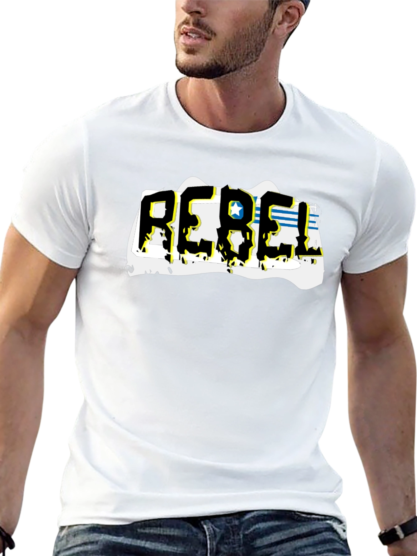 Rebel Graphic Print T-Shirt