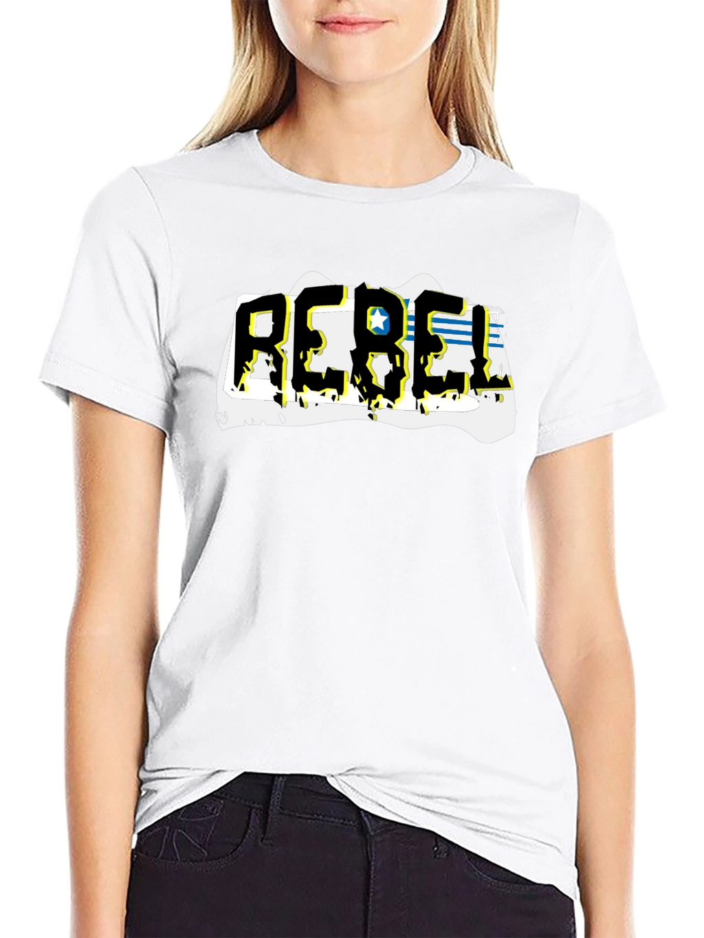 Rebel Graphic Print T-Shirt