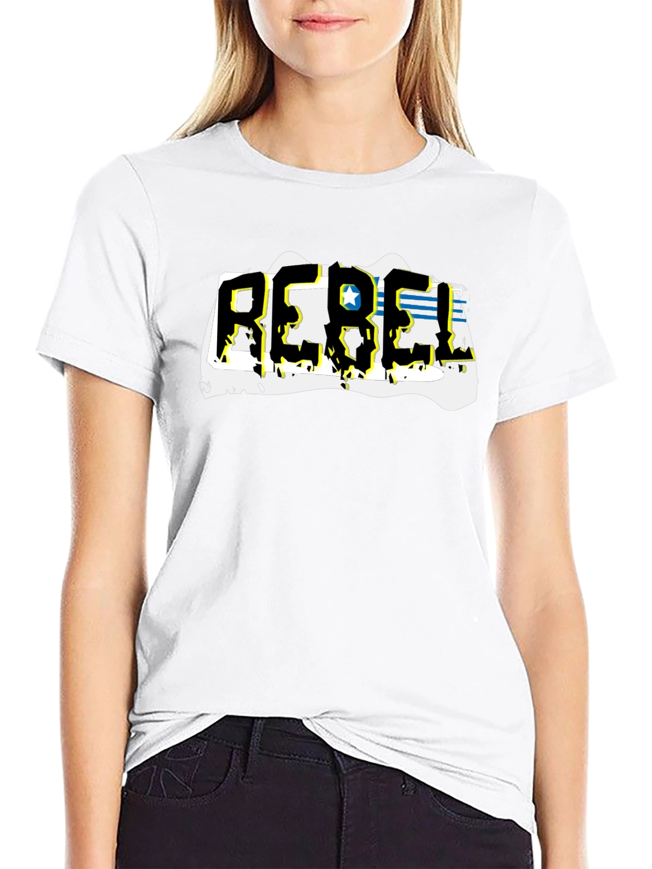 Rebel Graphic Print T-Shirt