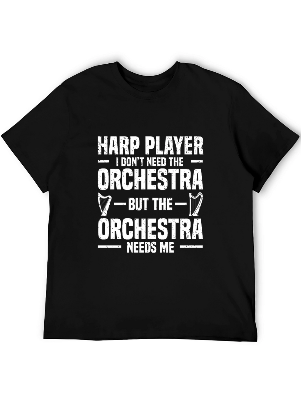 Harp Player Orchestra T-Shirt