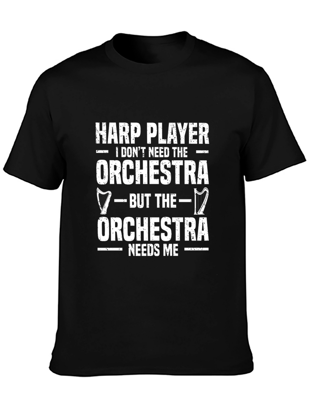 Harp Player Orchestra T-Shirt