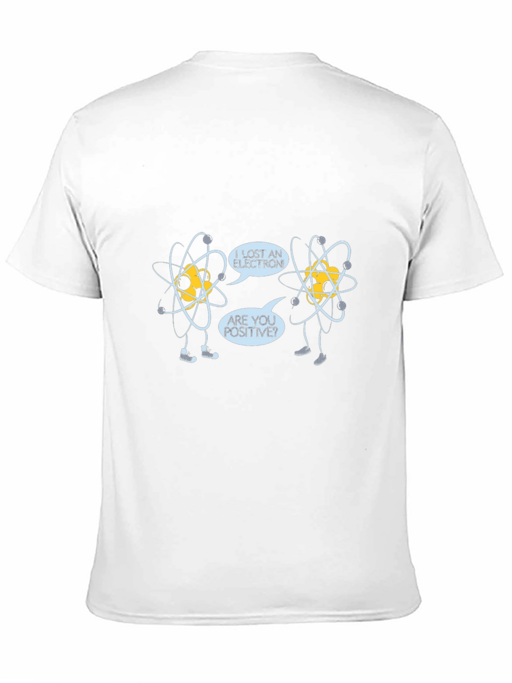 Funny Science Atom Humor Black T-Shirt