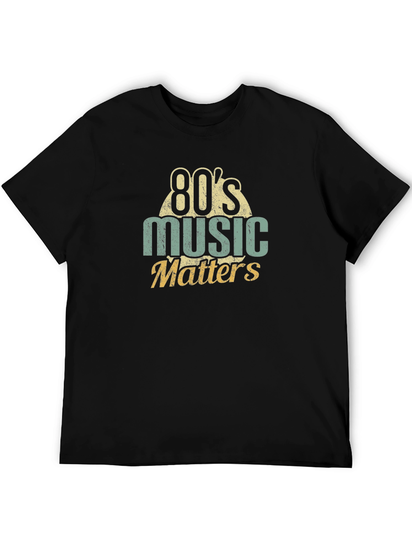 80s Music Matters Graphic T-Shirt - Retro Style