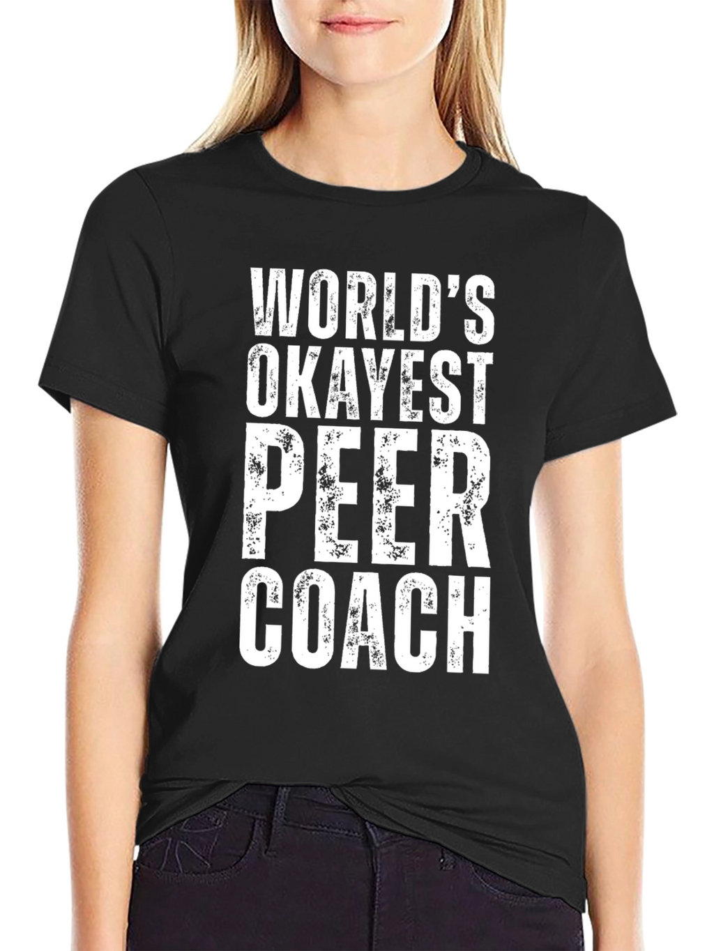Worlds Okayest Peer Coach T-Shirt