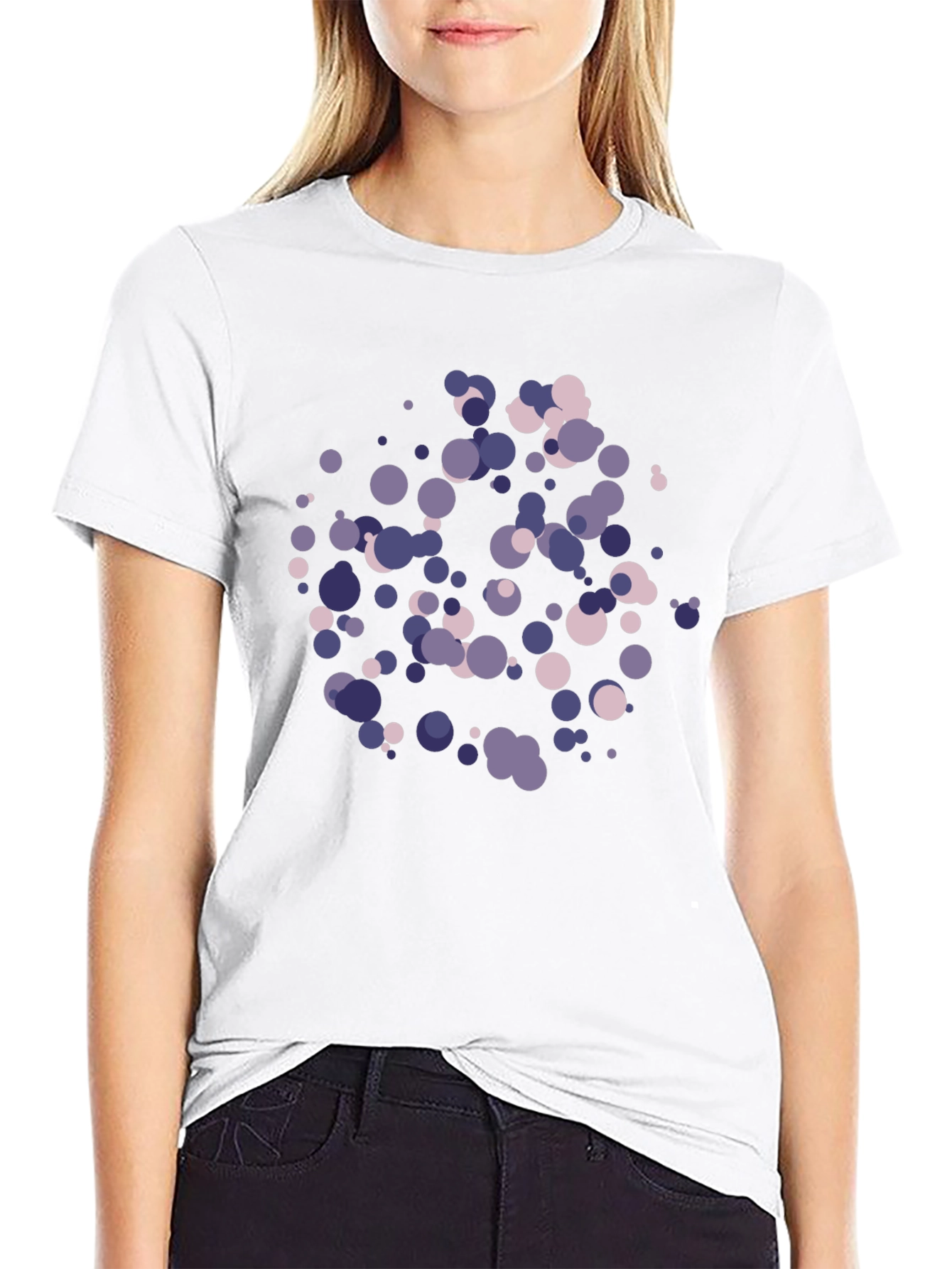 Abstract Circles T-Shirt - Stylish & Comfortable