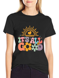 Its All Good Graphic Tee - Retro Style