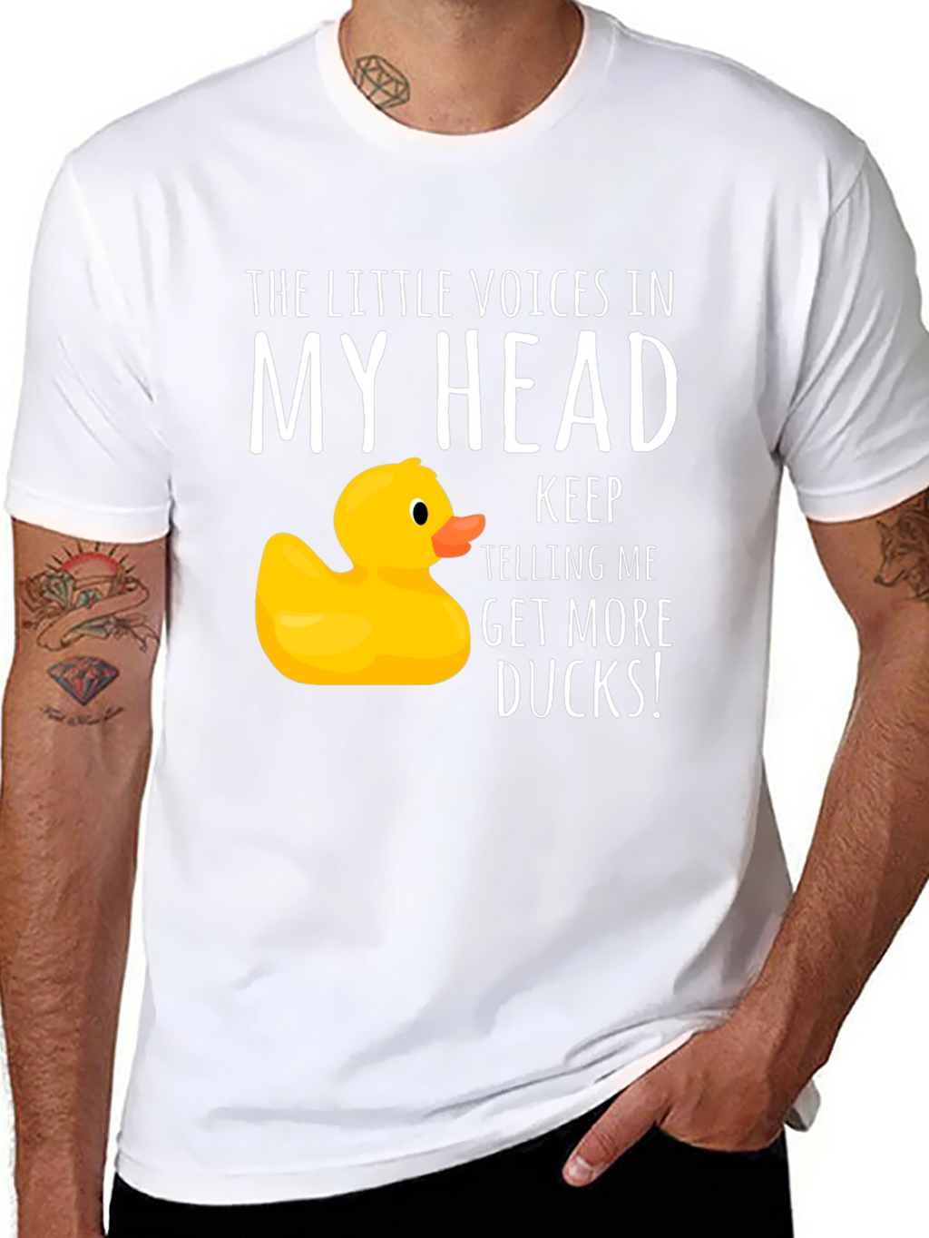 Funny Duck T-Shirt - Get More Ducks!