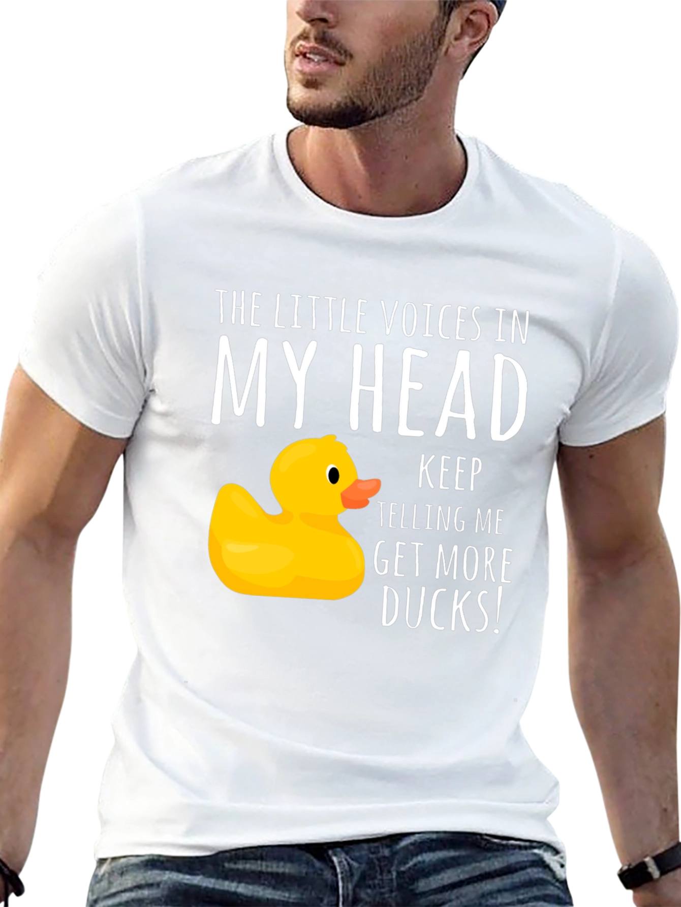 Funny Duck T-Shirt - Get More Ducks!