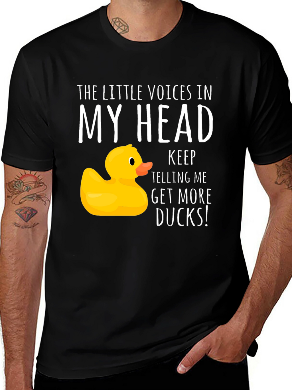 Funny Duck T-Shirt - Get More Ducks!