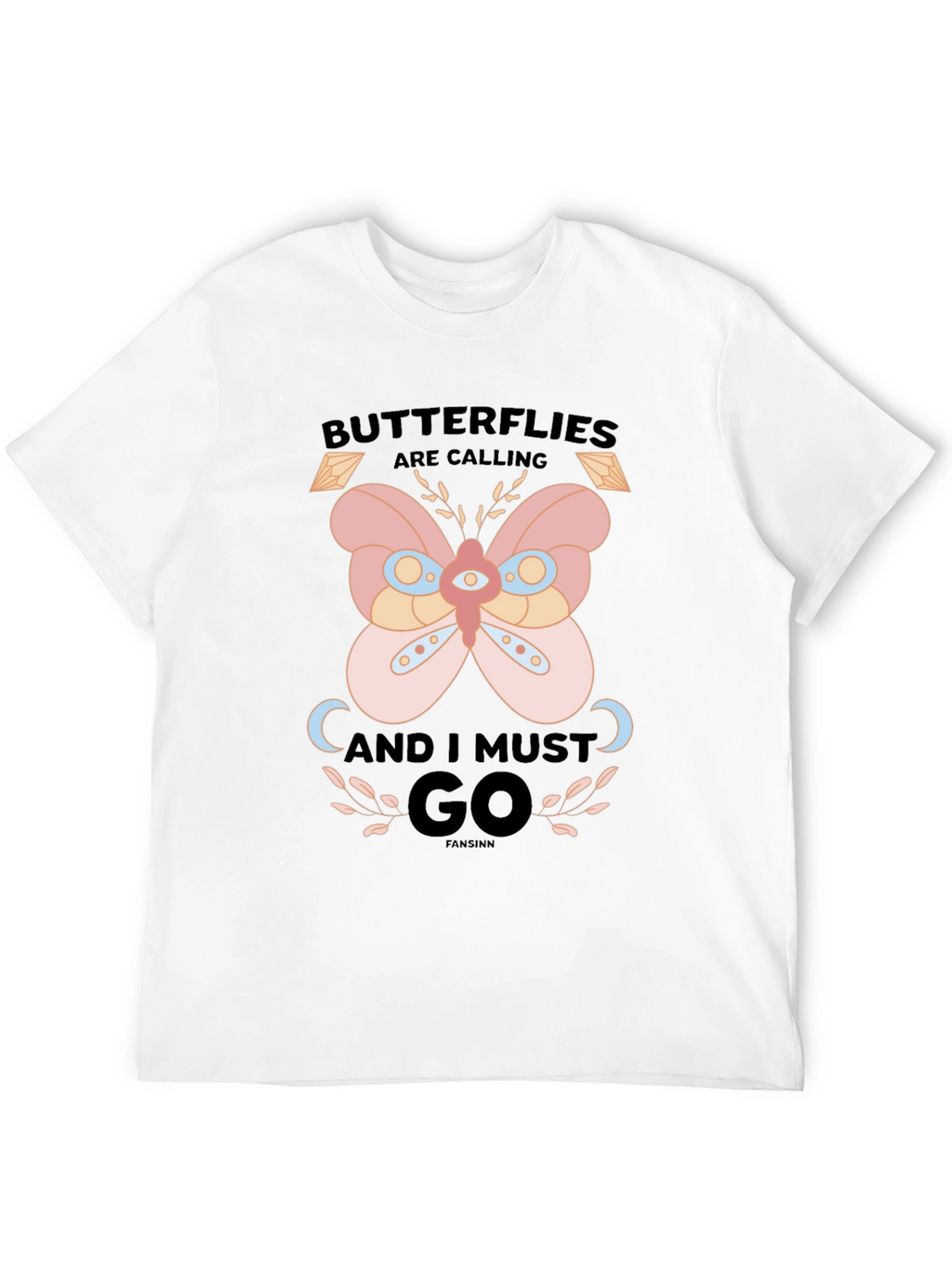 Butterfly Calling Graphic T-Shirt