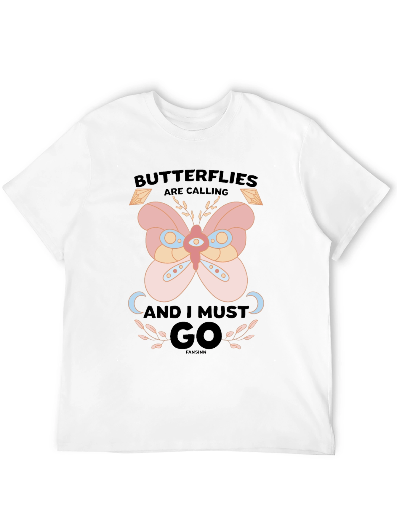 Butterfly Calling Graphic T-Shirt