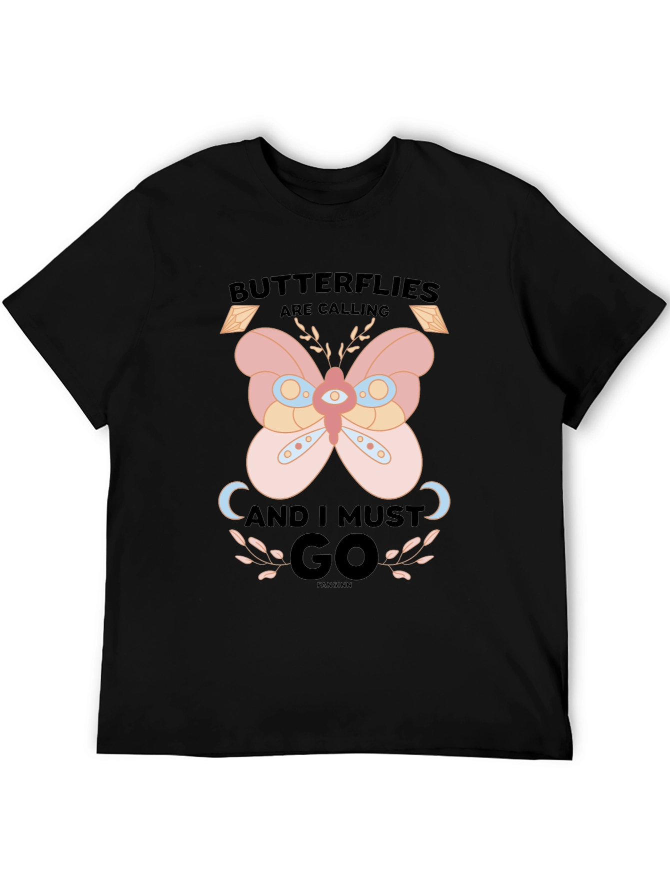 Butterfly Calling Graphic T-Shirt