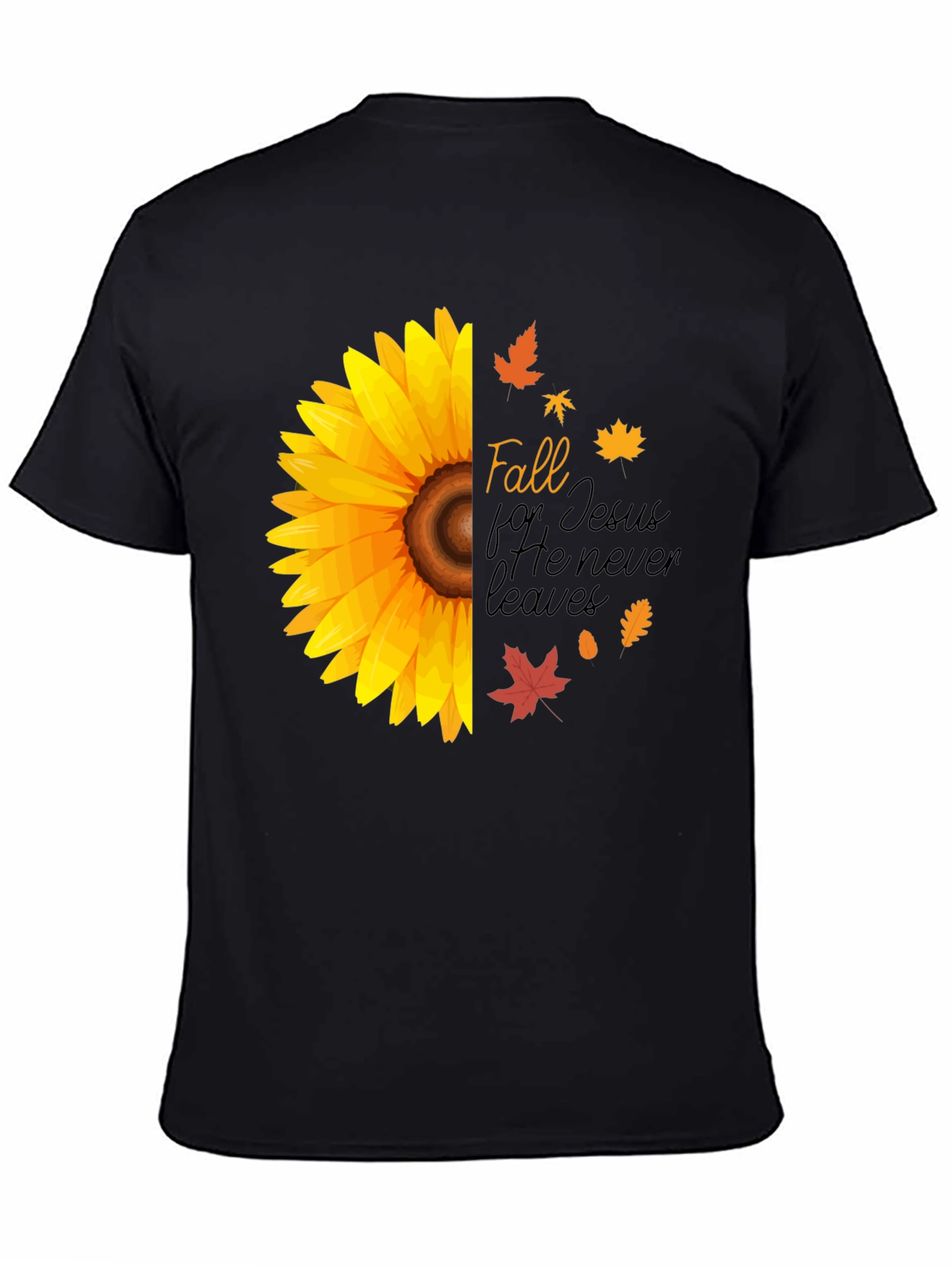 Fall for Jesus Sunflower Graphic Tee