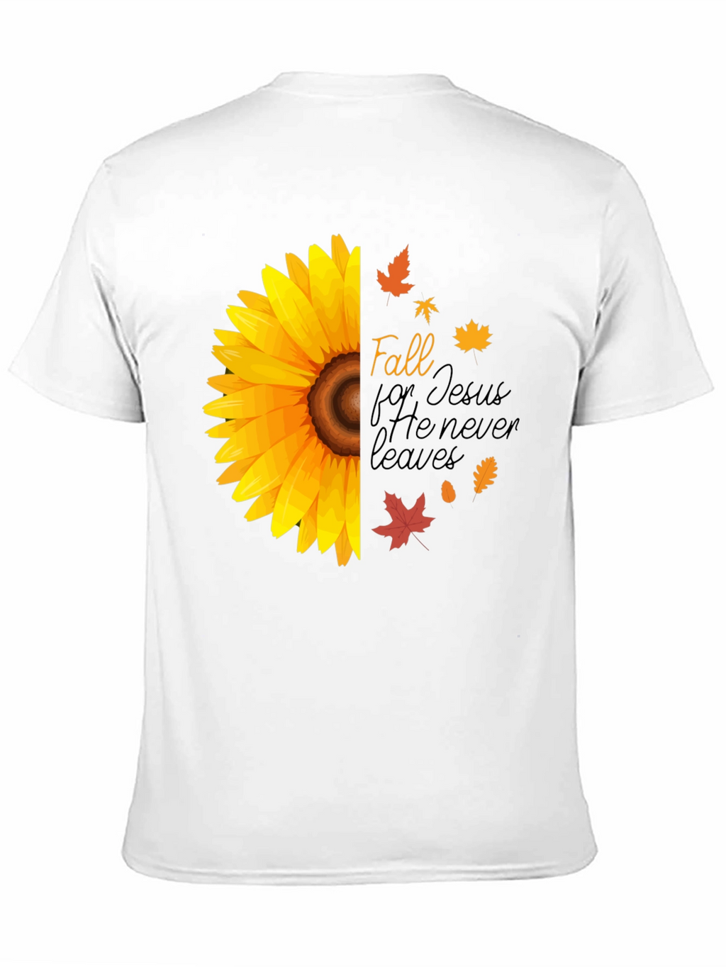 Fall for Jesus Sunflower Graphic Tee