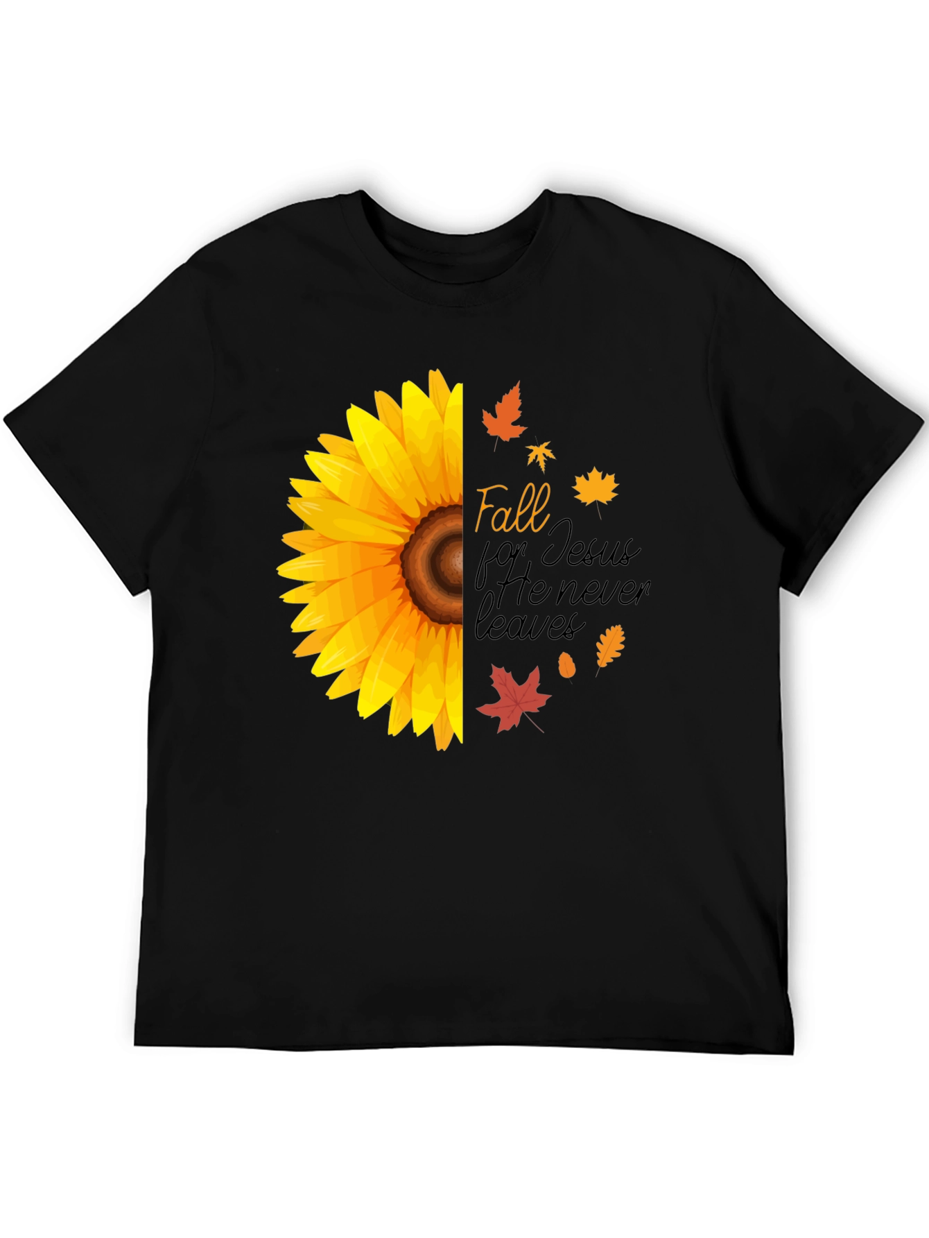 Fall for Jesus Sunflower Graphic Tee