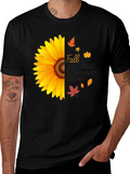 Fall for Jesus Sunflower Graphic Tee