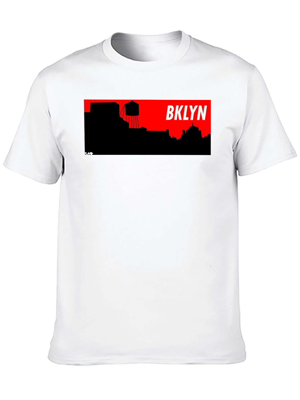 Brooklyn Skyline Graphic Tee - Black