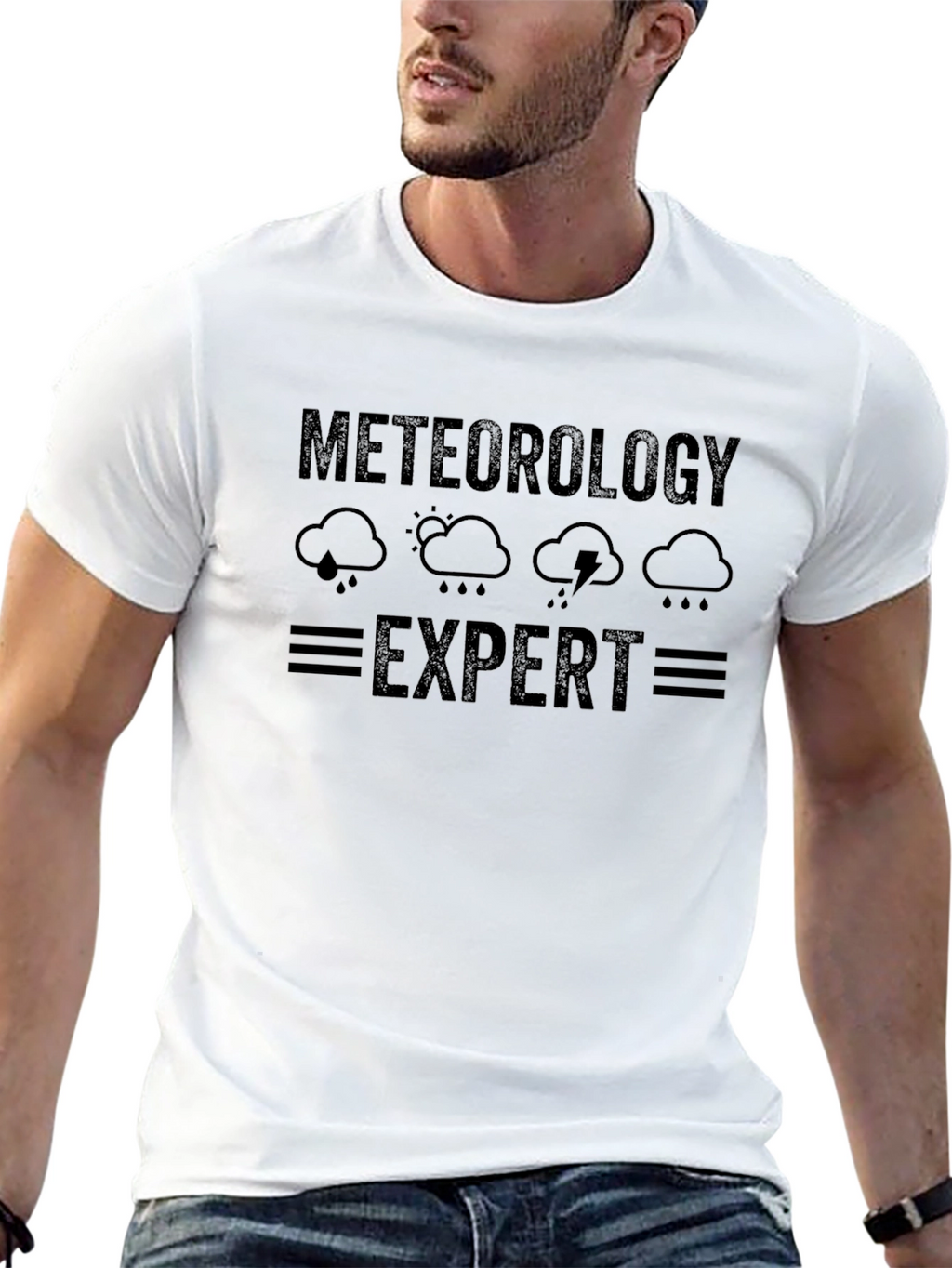 Meteorology Expert Graphic T-Shirt - Weather Geek Tee