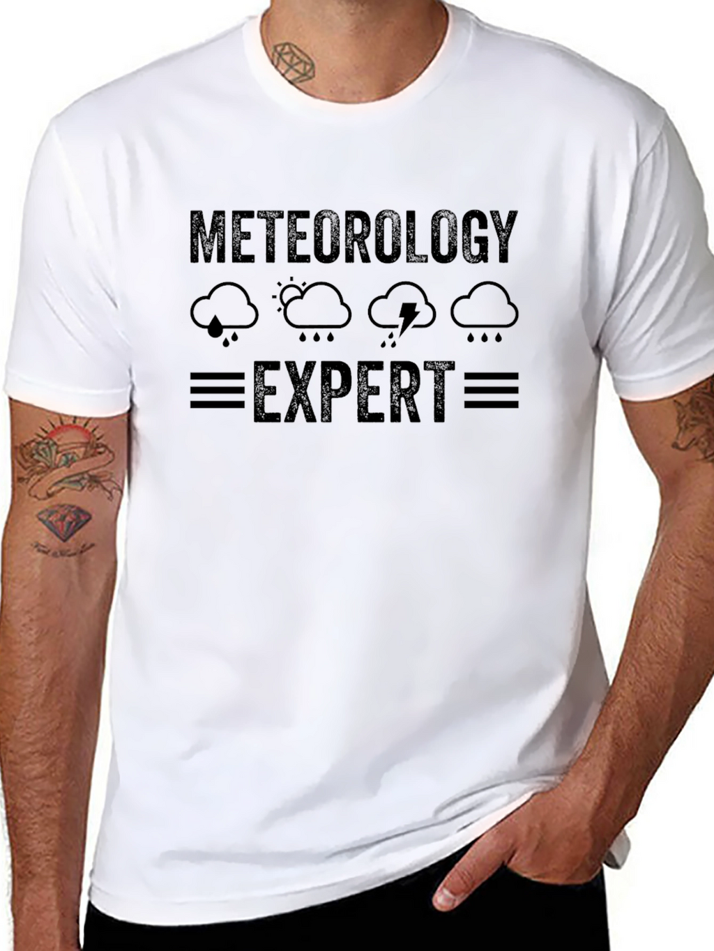 Meteorology Expert Graphic T-Shirt - Weather Geek Tee