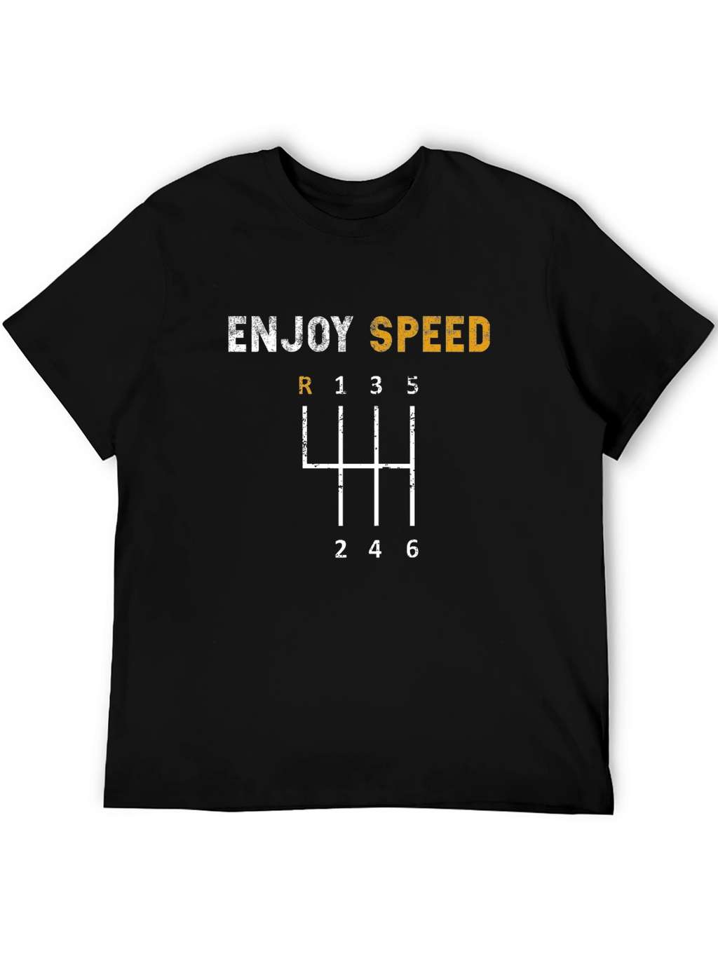 Enjoy Speed T-Shirt - Gear Shift Design