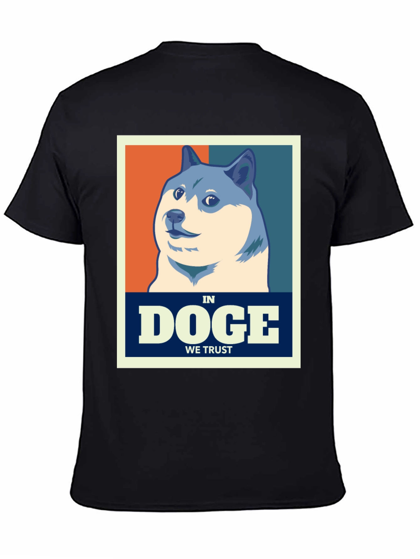 Doge In We Trust T-Shirt - Meme Coin Apparel