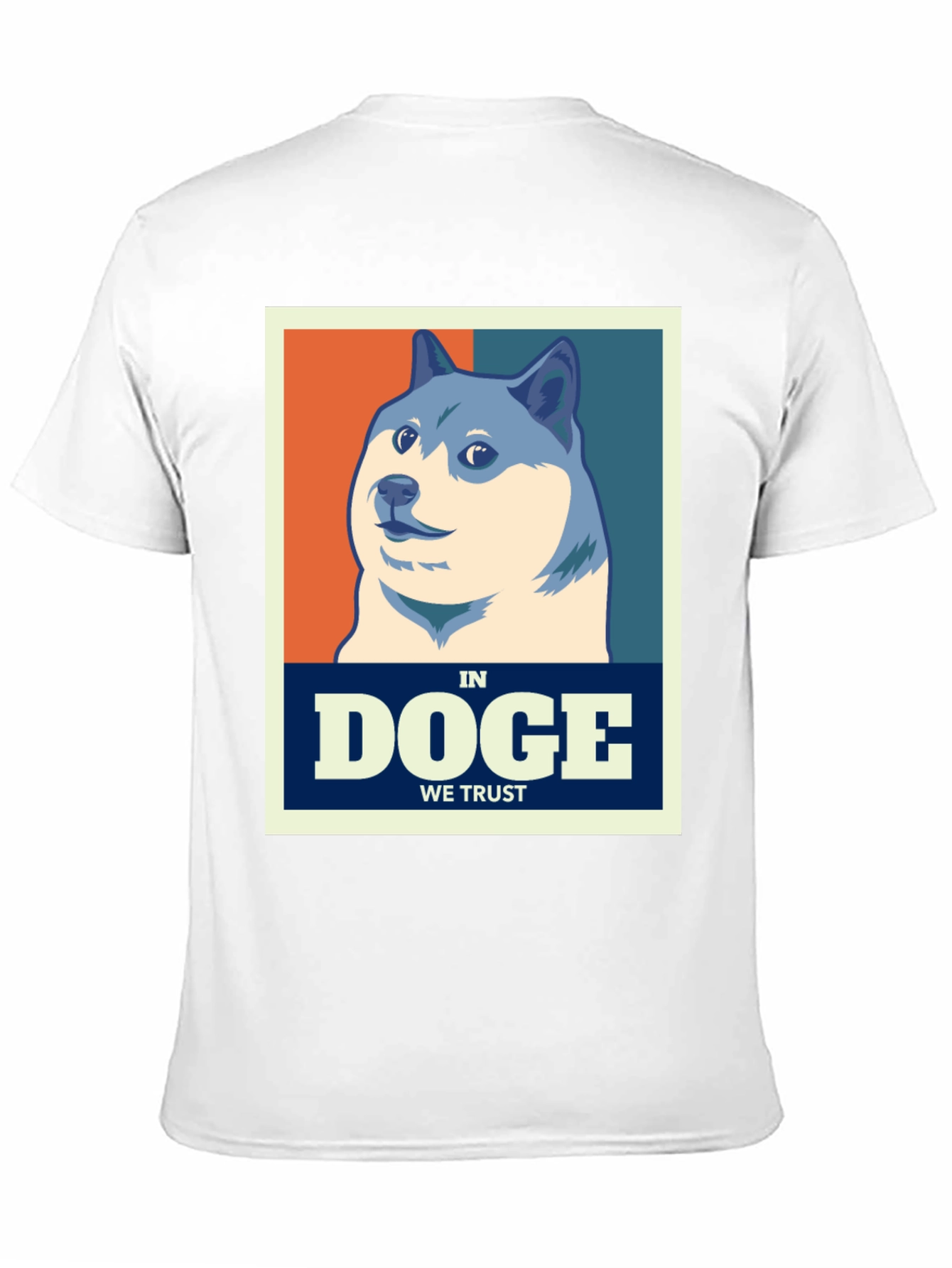 Doge In We Trust T-Shirt - Meme Coin Apparel