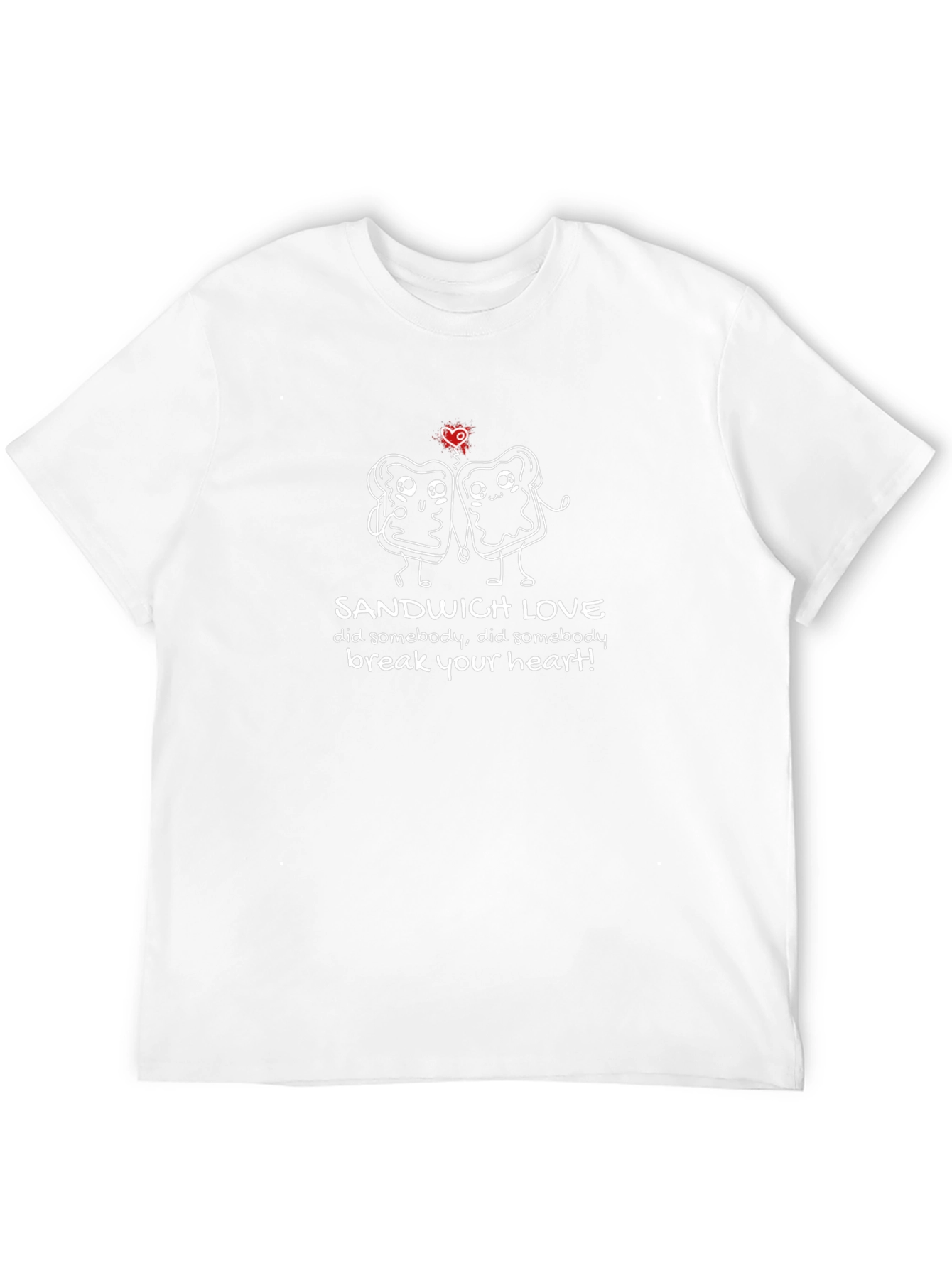 Sandwich Love Graphic Black Tee
