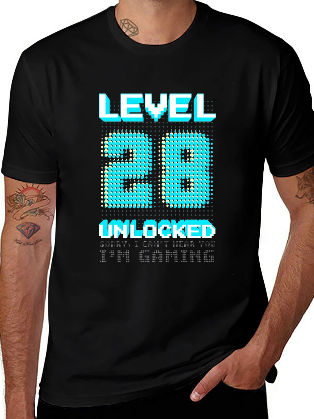 Level 28 Unlocked Gaming T-Shirt
