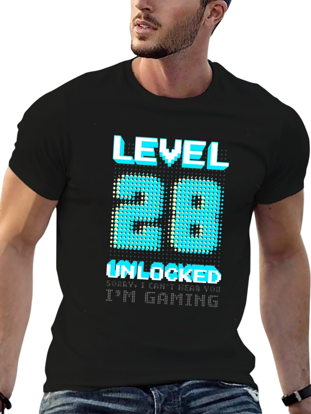 Level 28 Unlocked Gaming T-Shirt