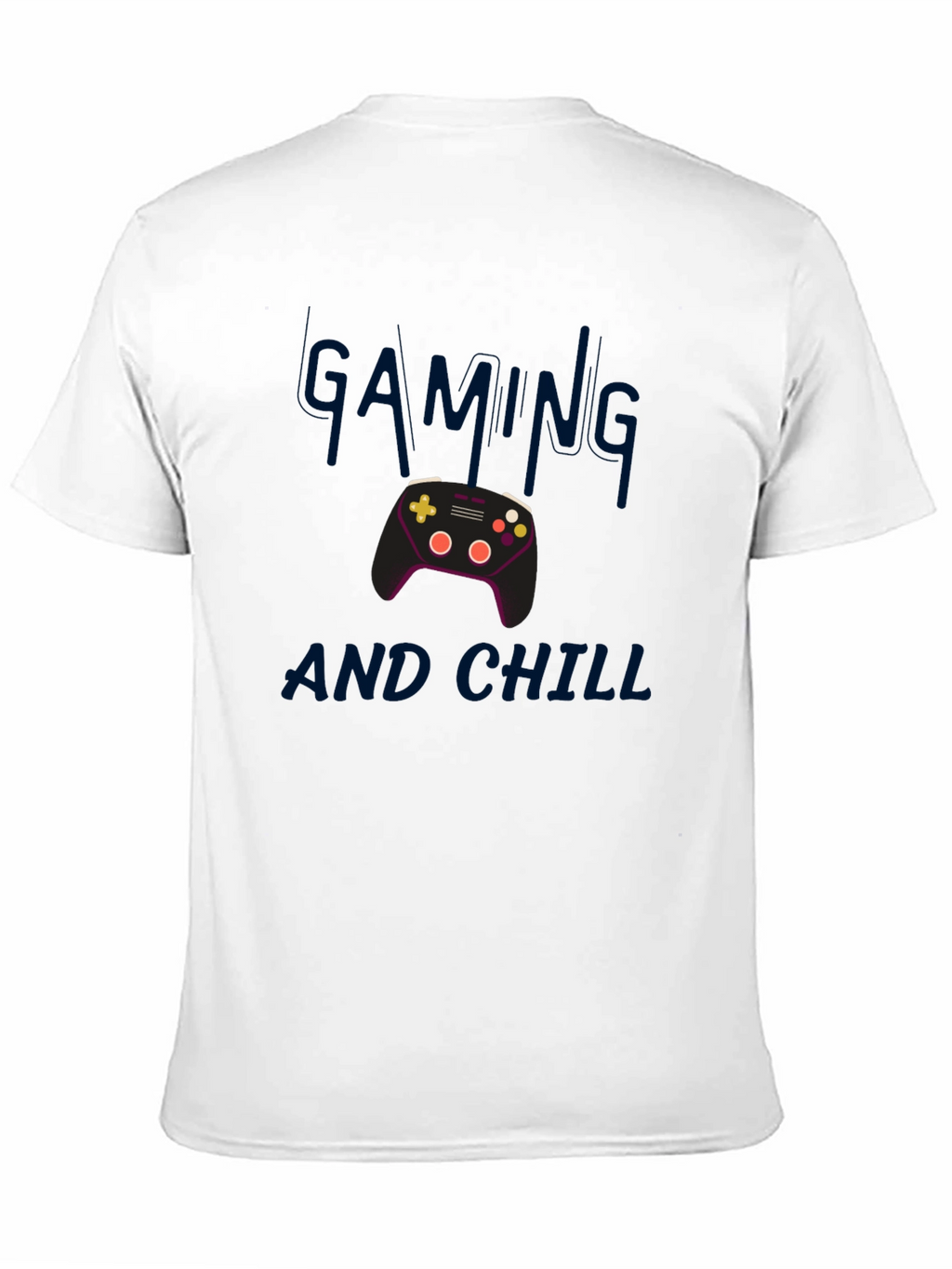 Gaming and Chill Black T-Shirt