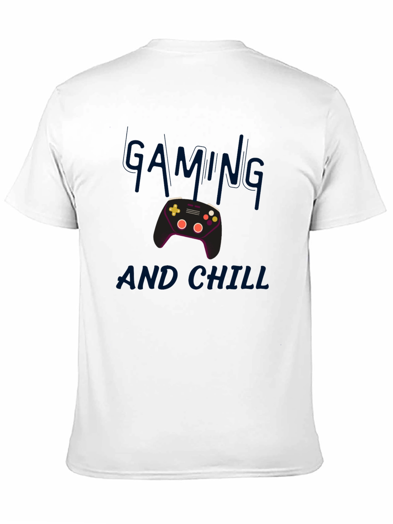 Gaming and Chill Black T-Shirt