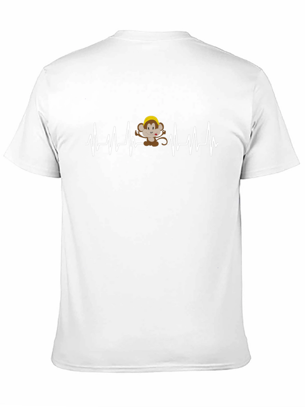 Monkey Heartbeat T-Shirt - Funny & Unique