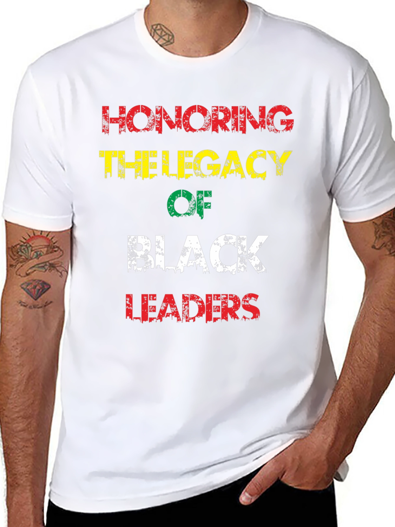 Honoring Black Leaders Graphic Tee