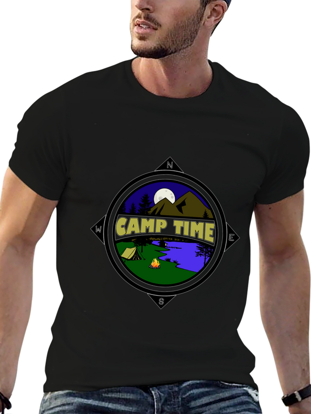 Camp Time T-Shirt - Outdoor Adventure Tee