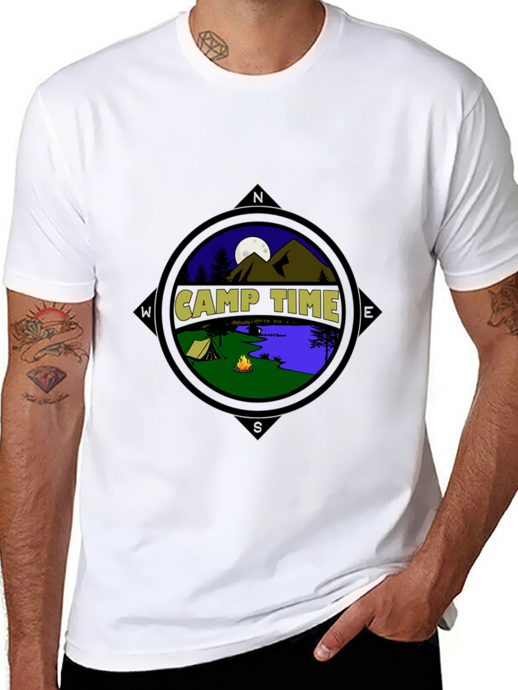Camp Time T-Shirt - Outdoor Adventure Tee