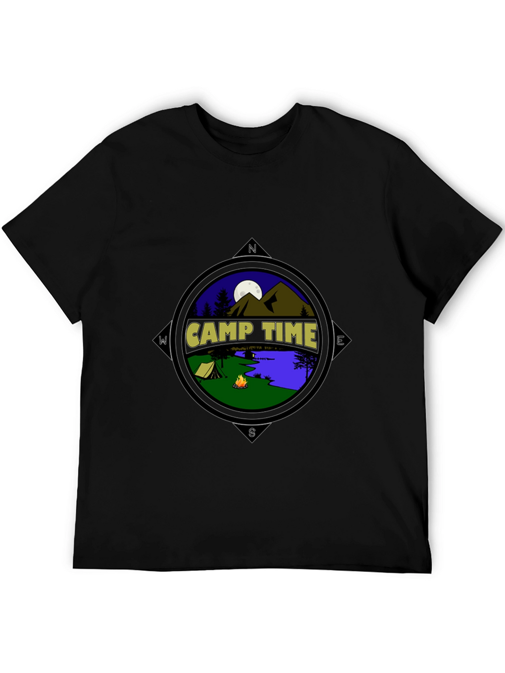 Camp Time T-Shirt - Outdoor Adventure Tee