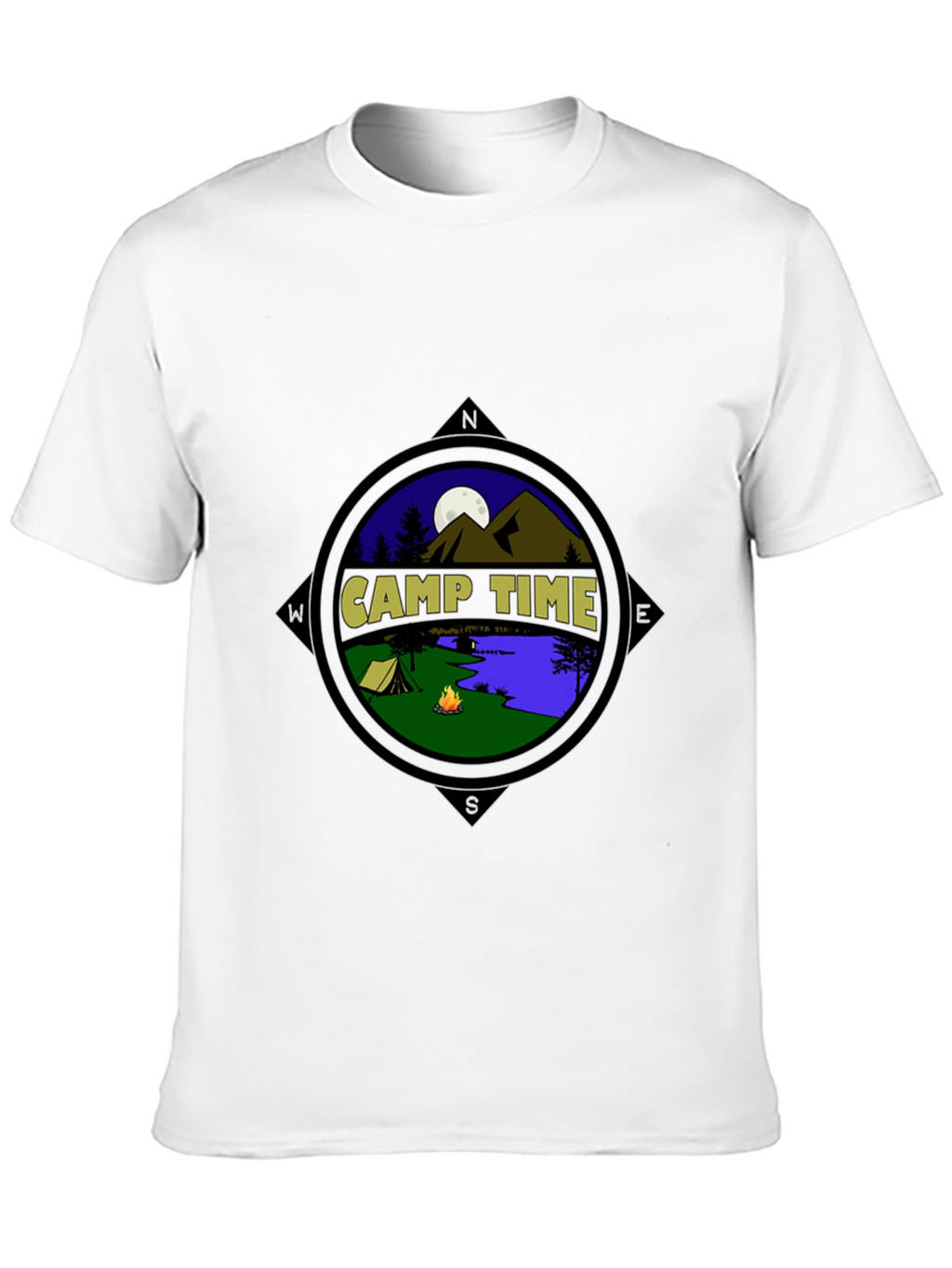 Camp Time T-Shirt - Outdoor Adventure Tee