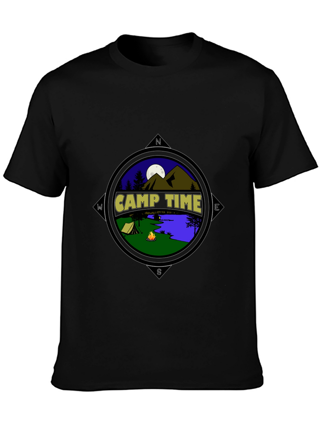 Camp Time T-Shirt - Outdoor Adventure Tee