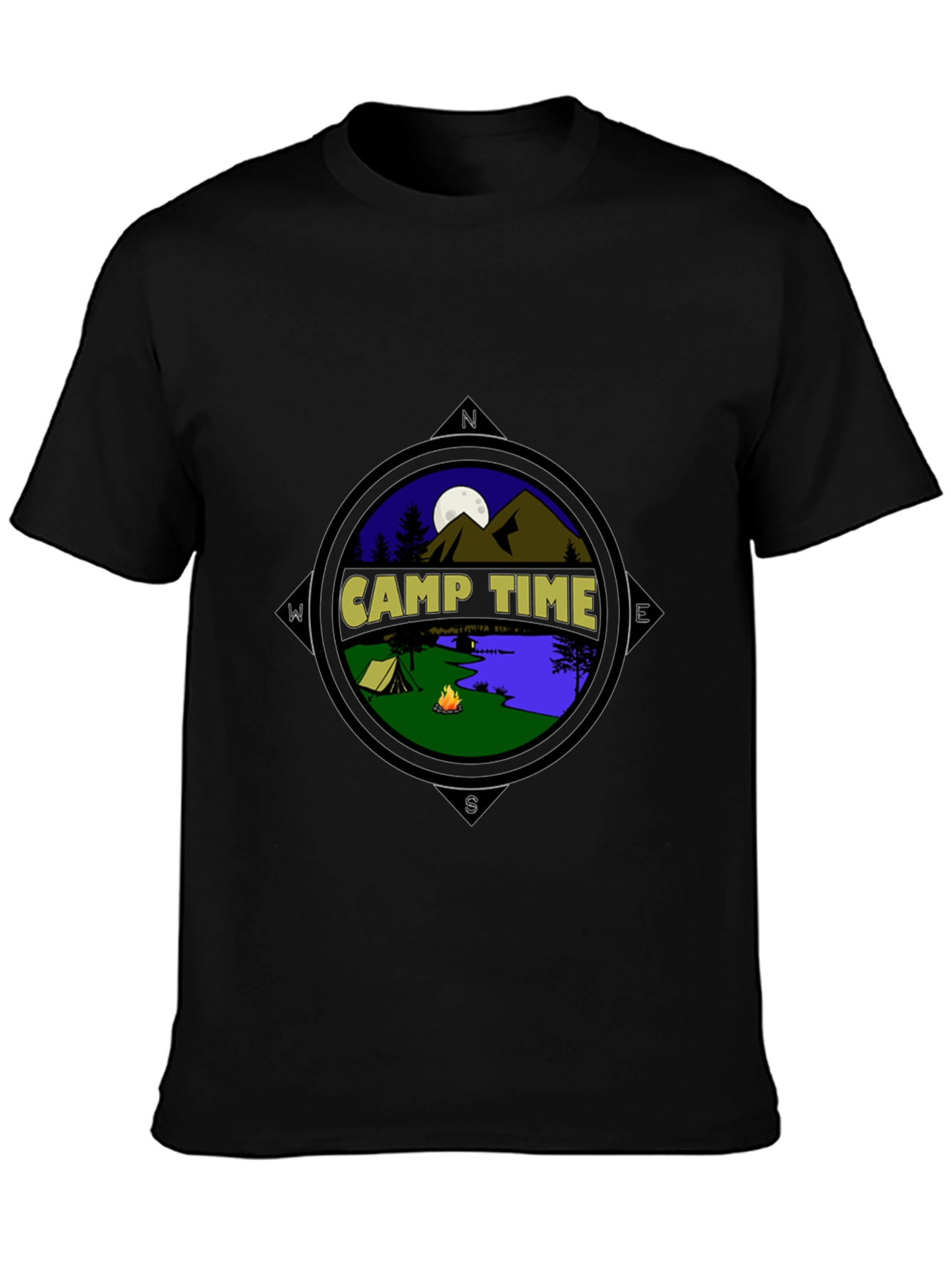 Camp Time T-Shirt - Outdoor Adventure Tee