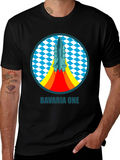 Bavaria One Space Shuttle T-Shirt - Retro Design