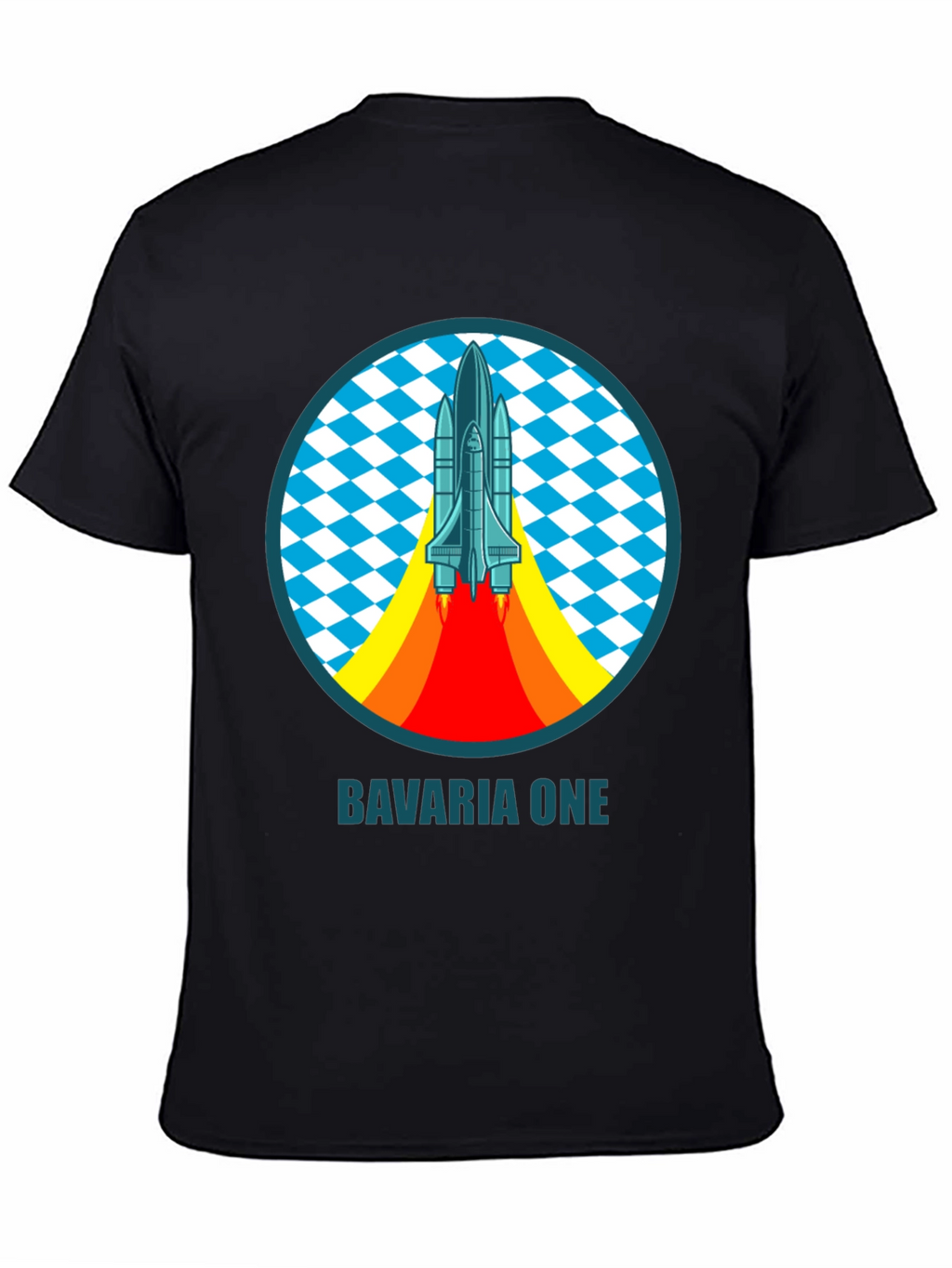 Bavaria One Space Shuttle T-Shirt - Retro Design