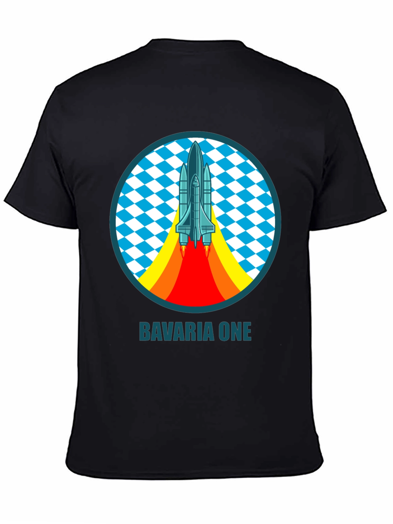 Bavaria One Space Shuttle T-Shirt - Retro Design