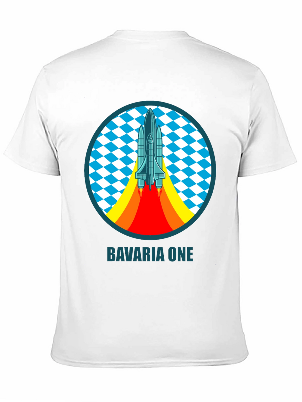 Bavaria One Space Shuttle T-Shirt - Retro Design