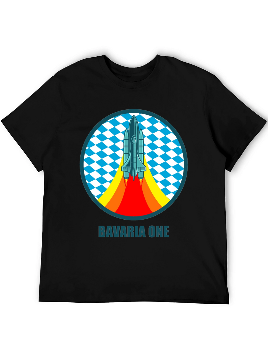 Bavaria One Space Shuttle T-Shirt - Retro Design