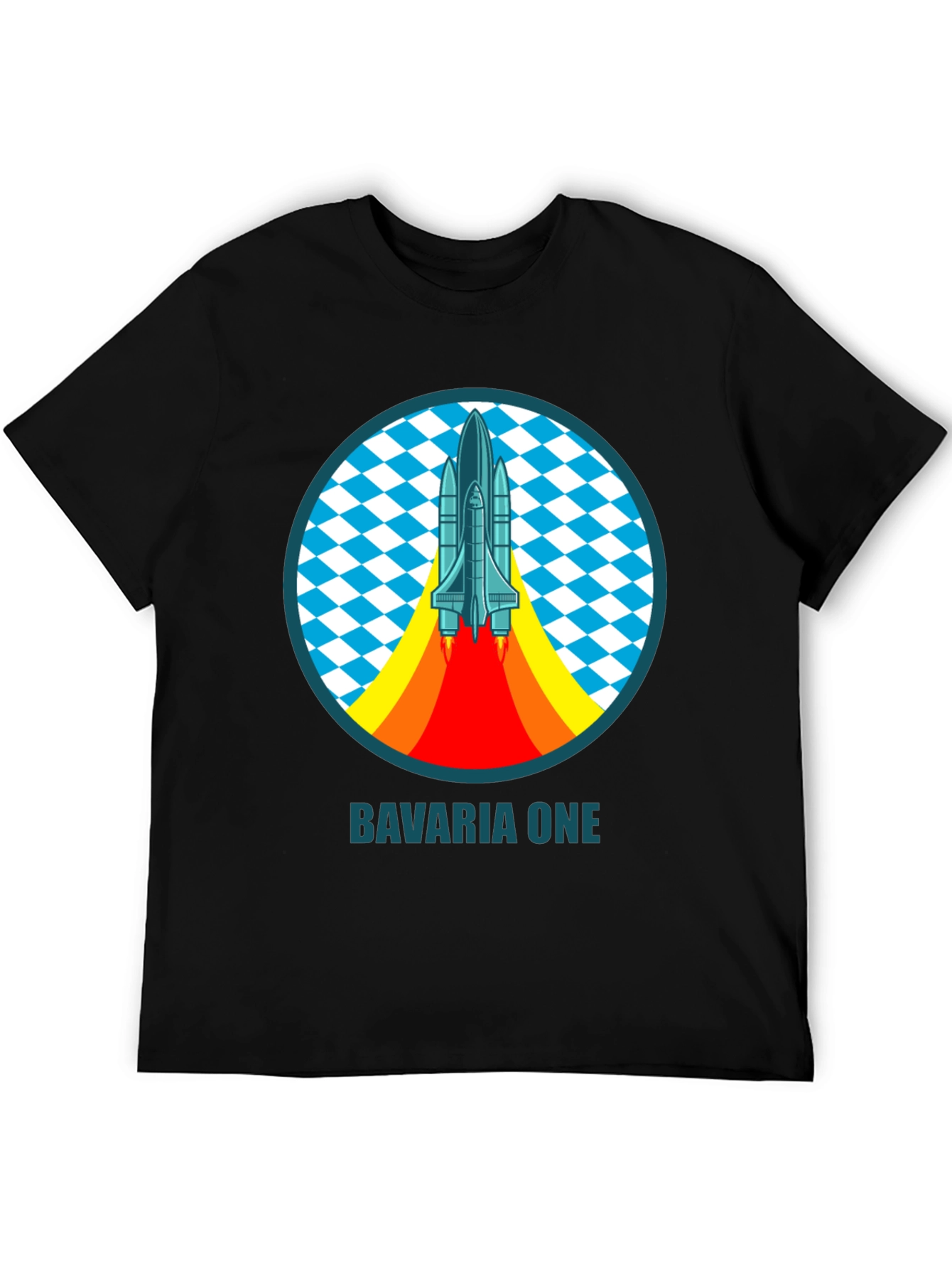 Bavaria One Space Shuttle T-Shirt - Retro Design
