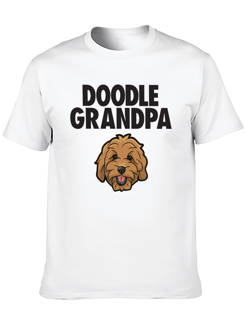 Doodle Grandpa T-Shirt Dog Lover Tee