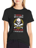 Baseball Meets Horror T-Shirt - Chilling Game